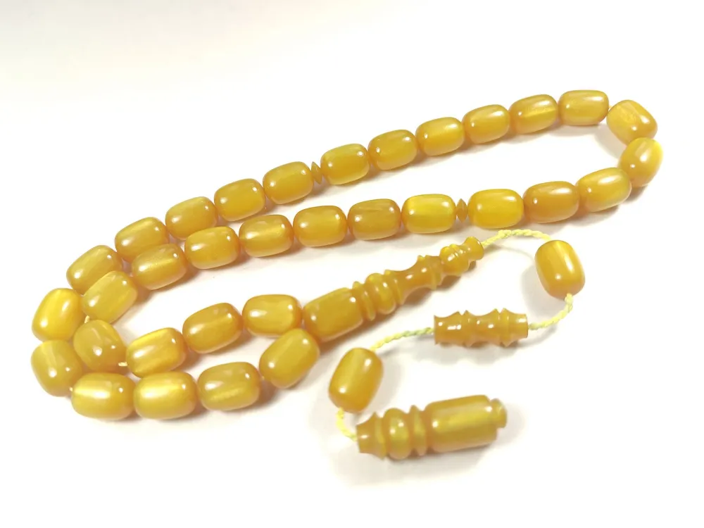 Emi̇na Ri̇şvani̇ Usta İşi̇ İmzalı Multi̇ Color  Sıkma Kehri̇bar küçük resim 3