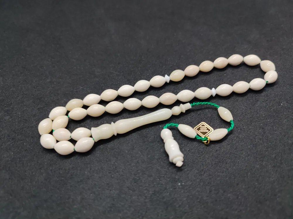 İskeçeli̇ Cemi̇l Usta Eseri̇ Sülün İmame El Boy  Naturel Bali̇na Kemi̇ği̇