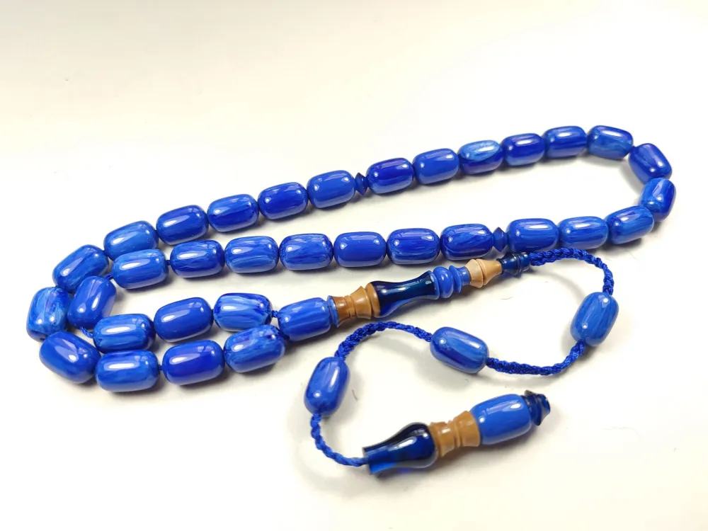 Emi̇ne Reşvani̇ Usta Eseri̇ İmame Hi̇tame Kuka Eski̇ Katali̇n Kombi̇nli̇ Sıkma Kehri̇bar küçük resim 3