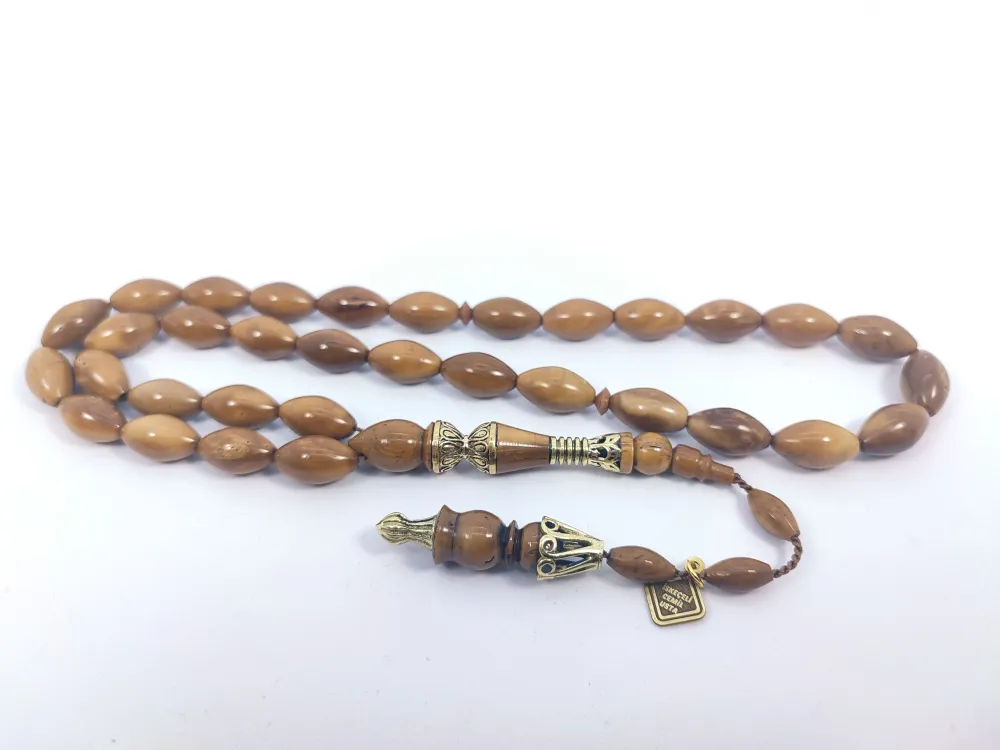 İskeçeli̇ Cemi̇l Usta Eseri̇ Gümüş Nakkaş İri̇ Boy Naturel Kuka küçük resim 3