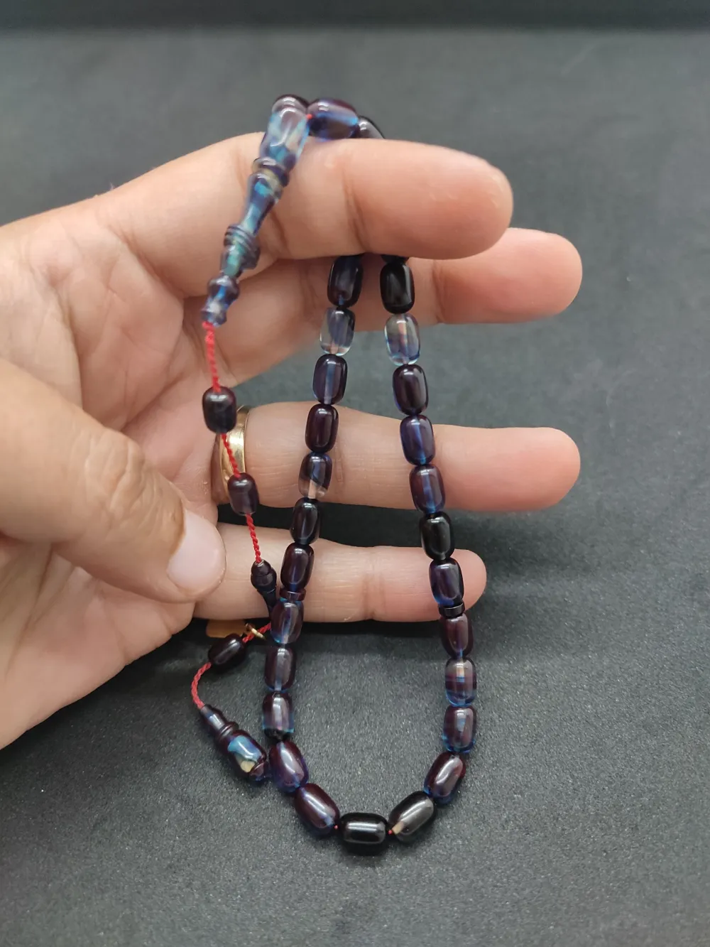 Furkan Gül Usta Eseri̇ El Boy İmame Halkalı Ateş-İ Kehri̇bar küçük resim 3