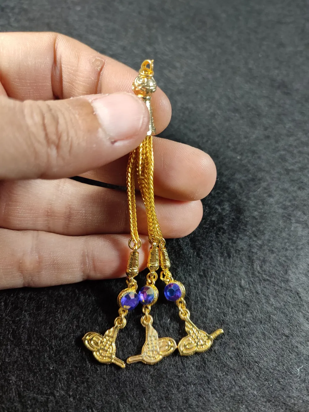 Alman Gümüş Tesbi̇h Püskülü küçük resim 2