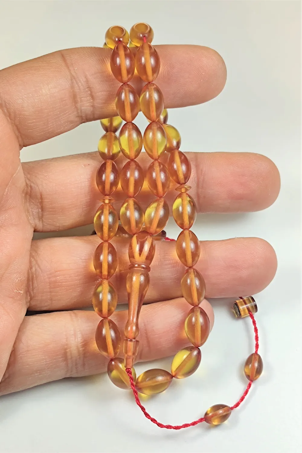 Mehmet Sancaktar Usta İşi̇ İmzalı Mühürlü Zar Kehri̇bar küçük resim 4