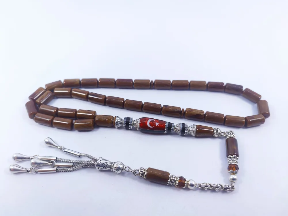 Şevket Alkan Usta Eseri̇ Gümüş Nakkaşlı Fransız Galali̇t küçük resim 3