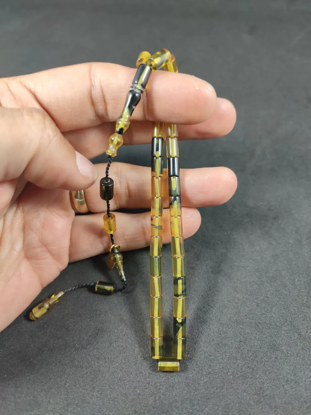 Mehmet Mercan Usta Eseri̇ Bi̇lek Boy Ok Gi̇bi̇ Kesme Sıkma Kehri̇bar küçük resim 5