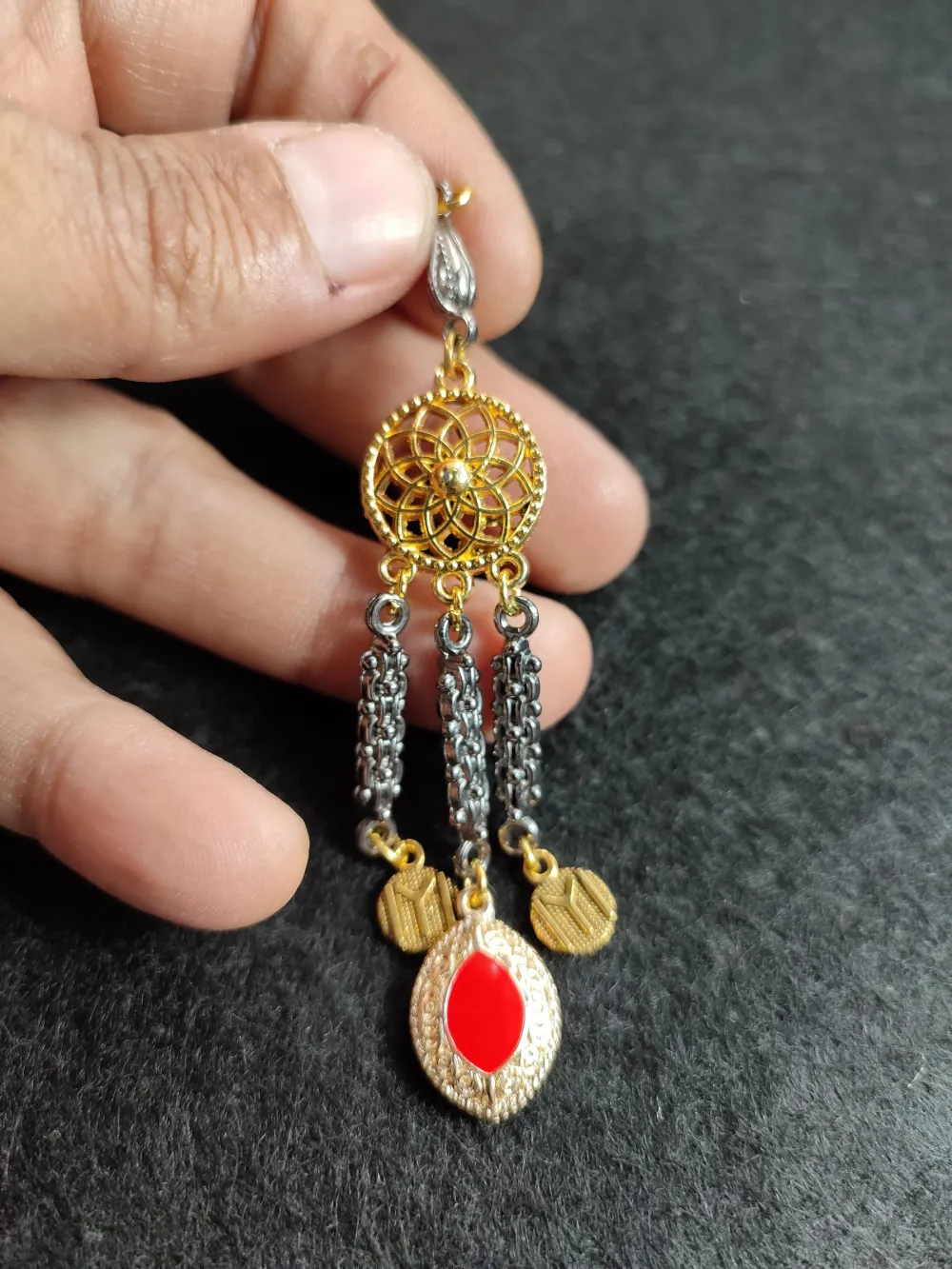 Alman Gümüş Tesbi̇h Püskülü küçük resim 2