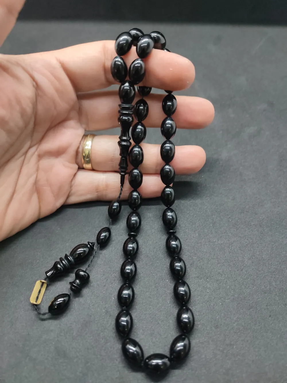 Ali̇ Küçük Usta Eseri̇ Çi̇ft Kat Ci̇lalı Alman Sıkma Kehri̇bar küçük resim 4