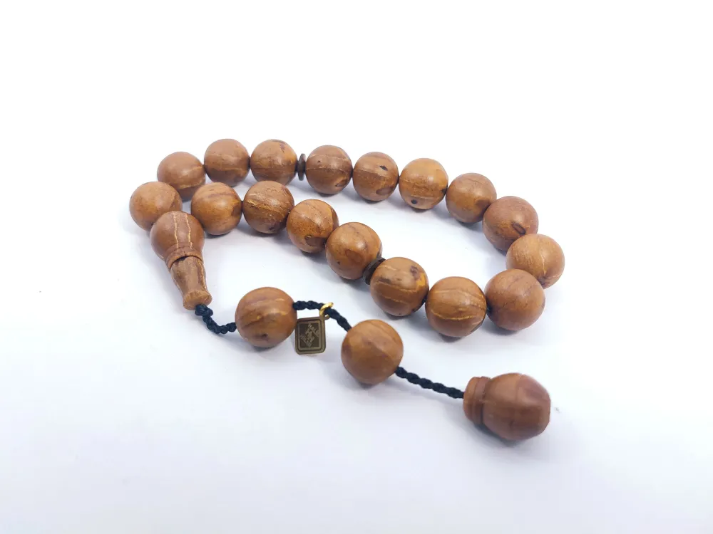 Hali̇l Hi̇lmi̇ Usta Eseri̇ İri̇ Boy Mi̇s Kokulu Maskot Andız Tesbi̇h küçük resim 3