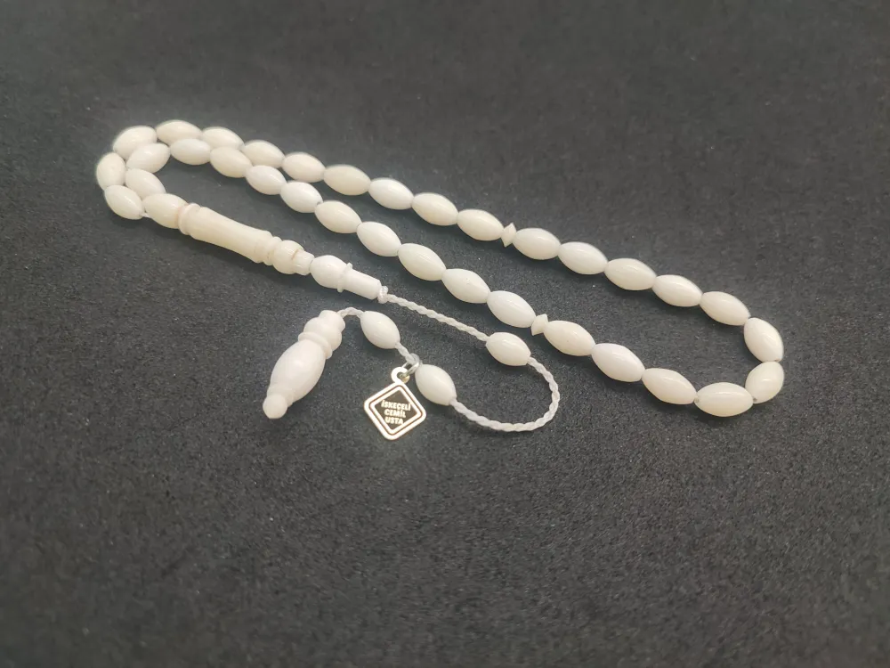 İskeçeli̇ Cemi̇l Usta Eseri̇ El Boy  Natural Deve Kemi̇ği̇ küçük resim 2