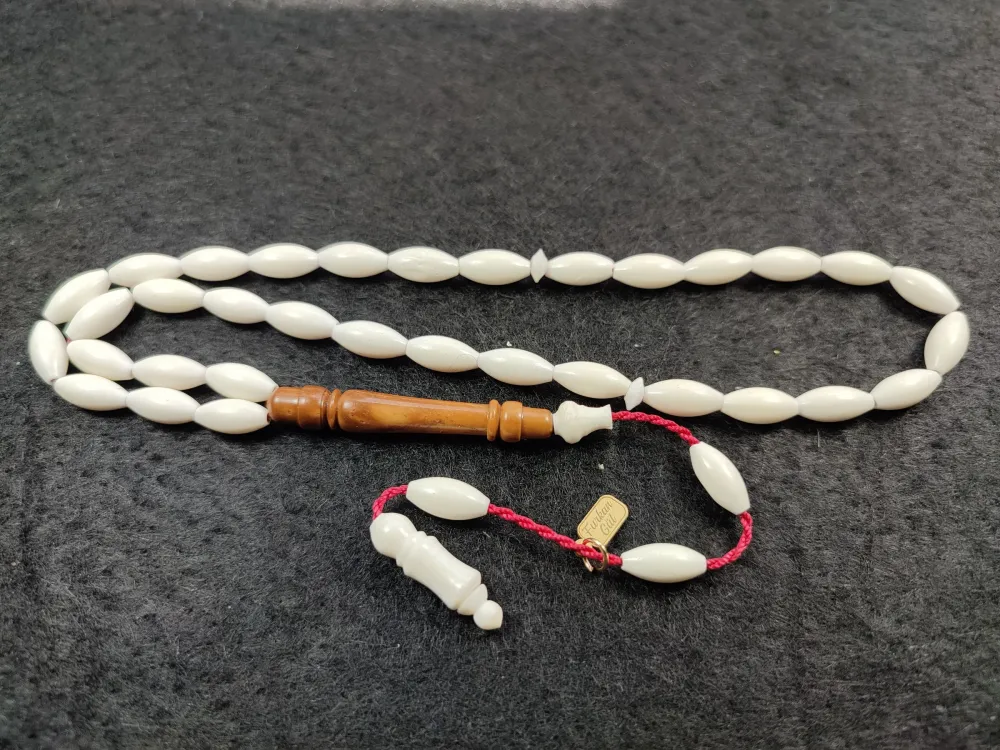 Furkan Gül Usta İşi̇ İmzalı Çi̇ft Zımpara Çi̇ft Ci̇la Deve Kemi̇ği̇ küçük resim 3