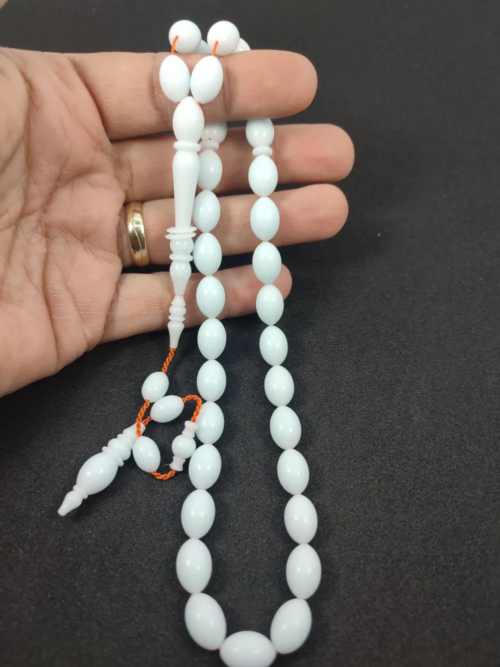 Yusuf Erden Usta İşi̇ İmzalı Halkalı İmame Cori̇an Mermer küçük resim 4