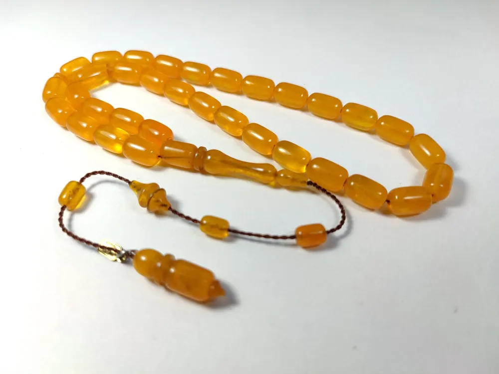 Ayhan Turan Usta İşi̇ İmzalı  Sıkma Kehri̇bar küçük resim 2