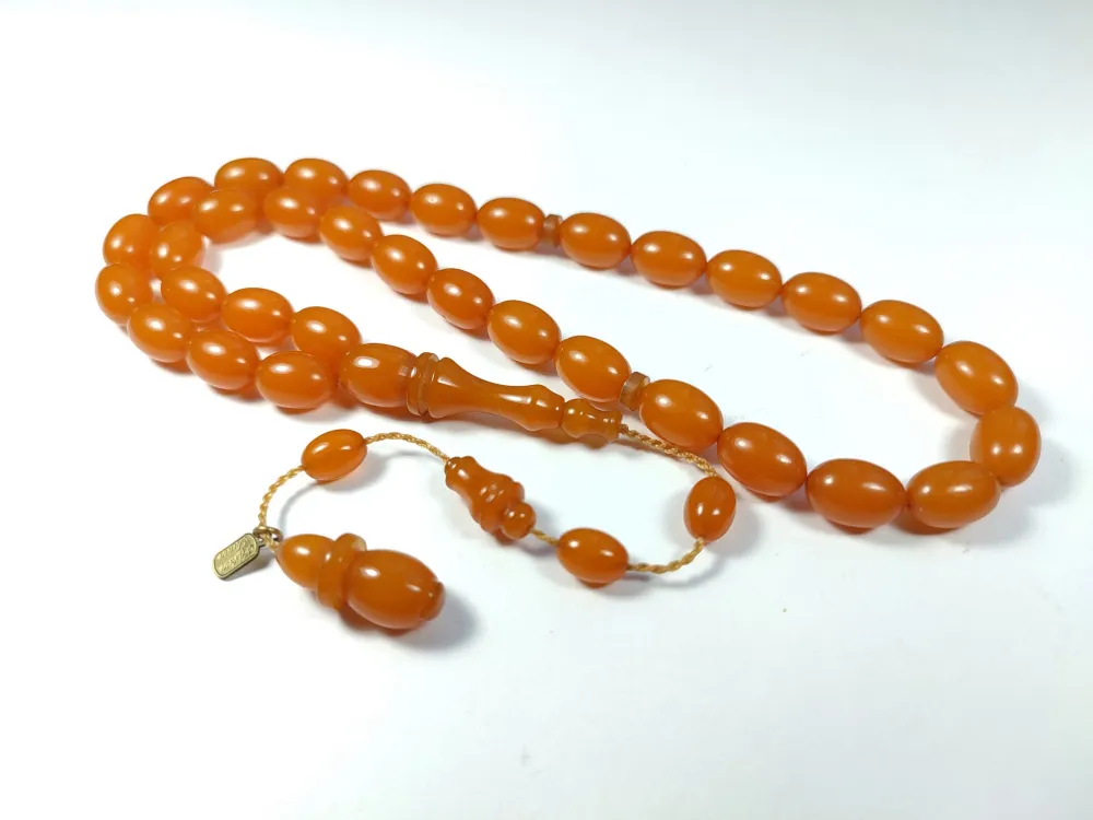 Ayhan Turan Usta İşi̇ İmzalı  Sıkma Kehri̇bar küçük resim 2