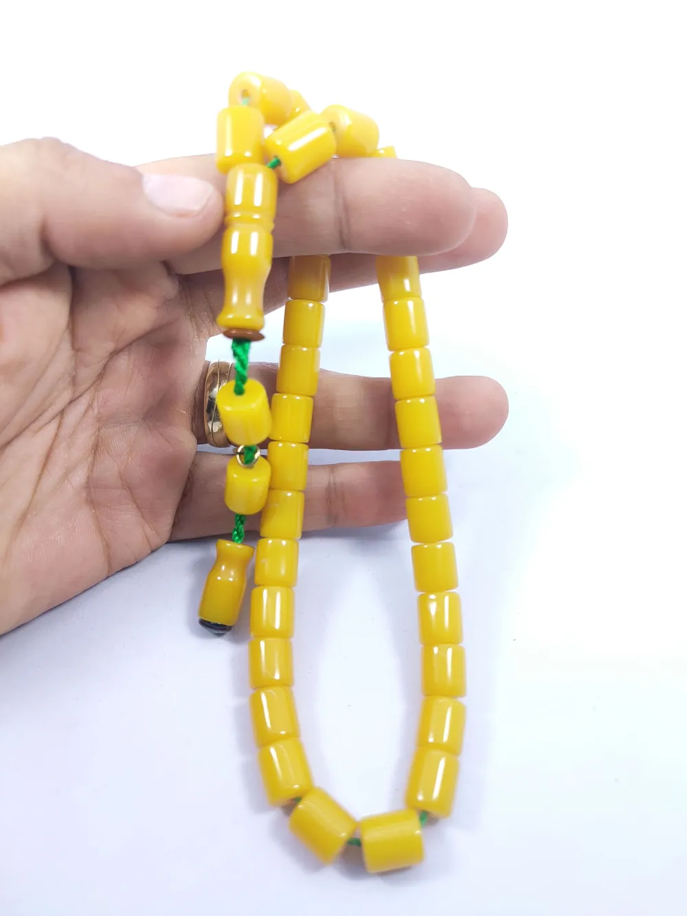 Muhammed Dabbas Usta Eseri̇ Osmanlı Torunu (Osmanlıya En Yakın) Sıkma Kehri̇bar küçük resim 5