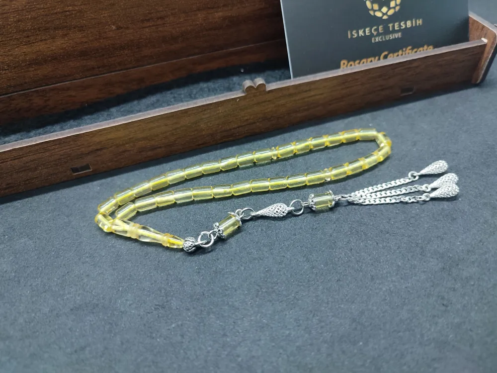 Ahşap Kutulu  4 Gr. Gümüş Püsküllü 5 Gr. Ukrayna Kaya Damla 4 Parmak küçük resim 3