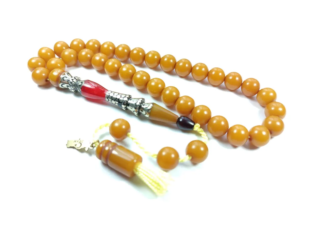 Ebu Zeyn Usta İşi̇ İmzalı Mühürlü Nakkaş İmame (Bronz) Sıkma Kehri̇bar