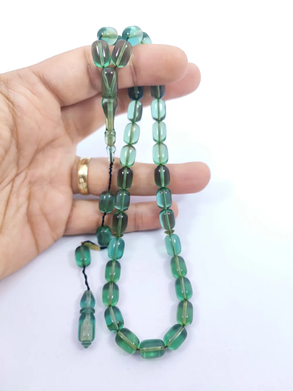 Uğur Şener Usta Eseri̇ 0.6 Şeffaf Deli̇m Çi̇ft Kat Ci̇lalı Alman Oyun Zarı küçük resim 5