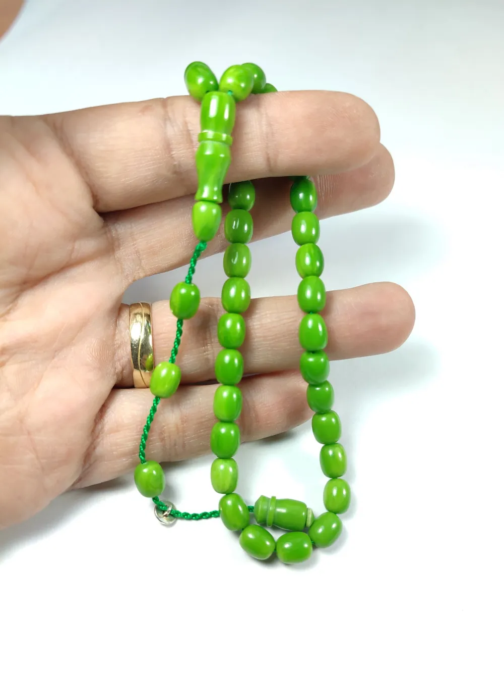 Şükrü Baba Usta İşi̇ İmzalı Mühürlü Bi̇lek Boy Kanayan Bağa küçük resim 5