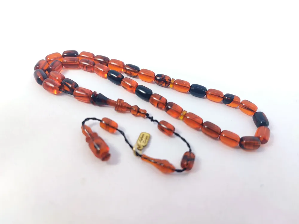 Ayhan Turan Usta Eseri̇ 0.6 Mm Deli̇m Halkalı İmame Tam El Boy Ateş-İ Kehri̇bar