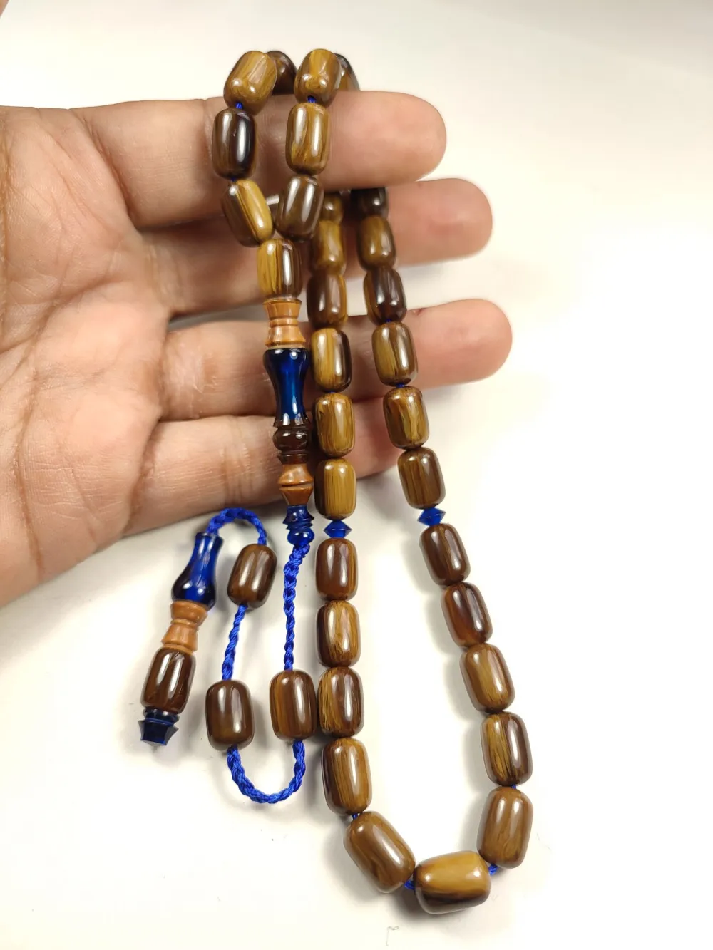 Emi̇ne Reşvani̇ Usta Eseri̇ İmame Hi̇tame Kuka Eski̇ Katali̇n Kombi̇nli̇ Sıkma Kehri̇bar  küçük resim 4