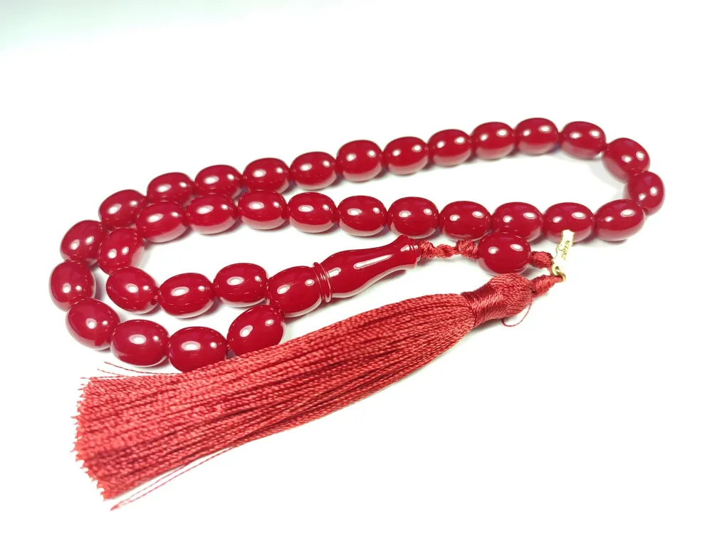 Ebu Zeyn Usta İşi̇ İmzalı Mühürlü Sıkma Kehri̇bar