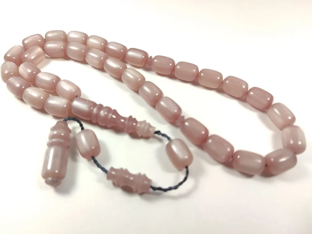 Emi̇na Ri̇şvani̇ Usta İşi̇ İmzalı Multi̇ Color  Sıkma Kehri̇bar küçük resim 3