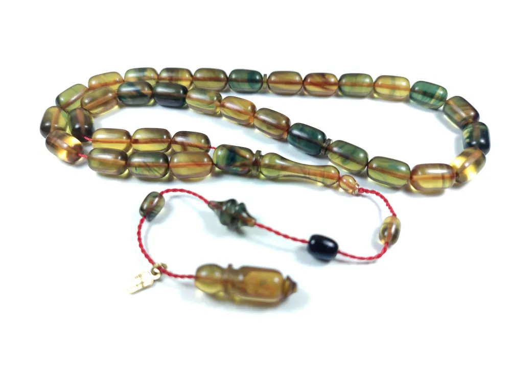 Ayhan Turan Usta İşi̇ İmzalı Mühürlü Ateş Kehri̇bar küçük resim 3