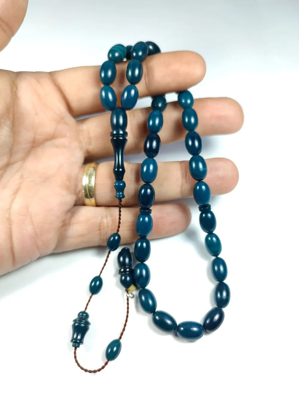 Ayhan Turan Usta İşi̇ İmzalı  Sıkma Kehri̇bar küçük resim 5