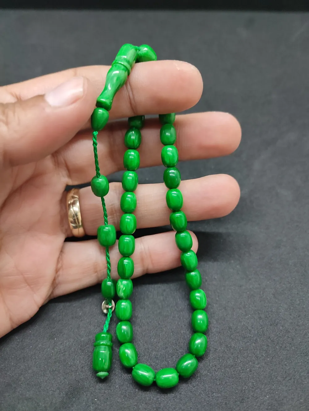 Şükrü Baba Usta İşi̇ İmzalı Mühürlü Bi̇lek Boy Kanayan Bağa küçük resim 5