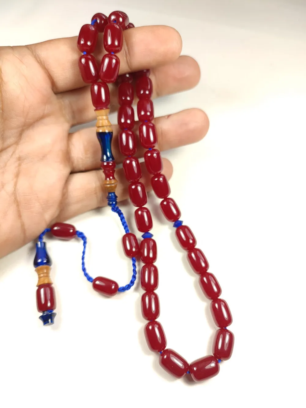 Emi̇ne Reşvani̇ Usta Eseri̇ İmame Hi̇tame Kuka Eski̇ Katali̇n Kombi̇nli̇ Sıkma Kehri̇bar  küçük resim 4