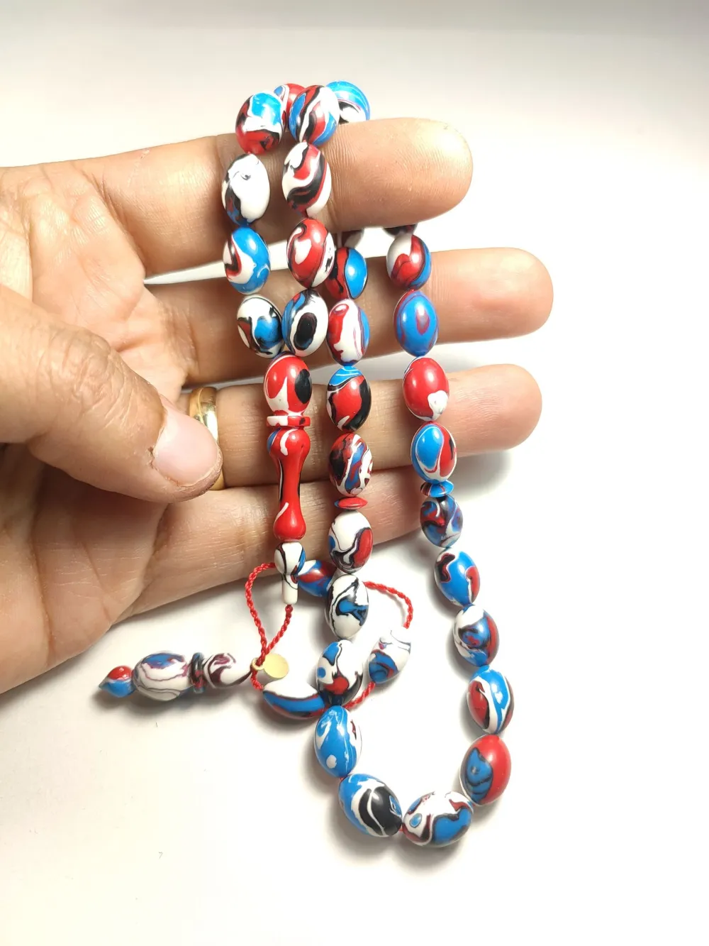 Fati̇h Erbabacan Usta İşi̇ İmzalı Mühürlü Kertenkele  Model Ari̇zona Fi̇ruze küçük resim 4