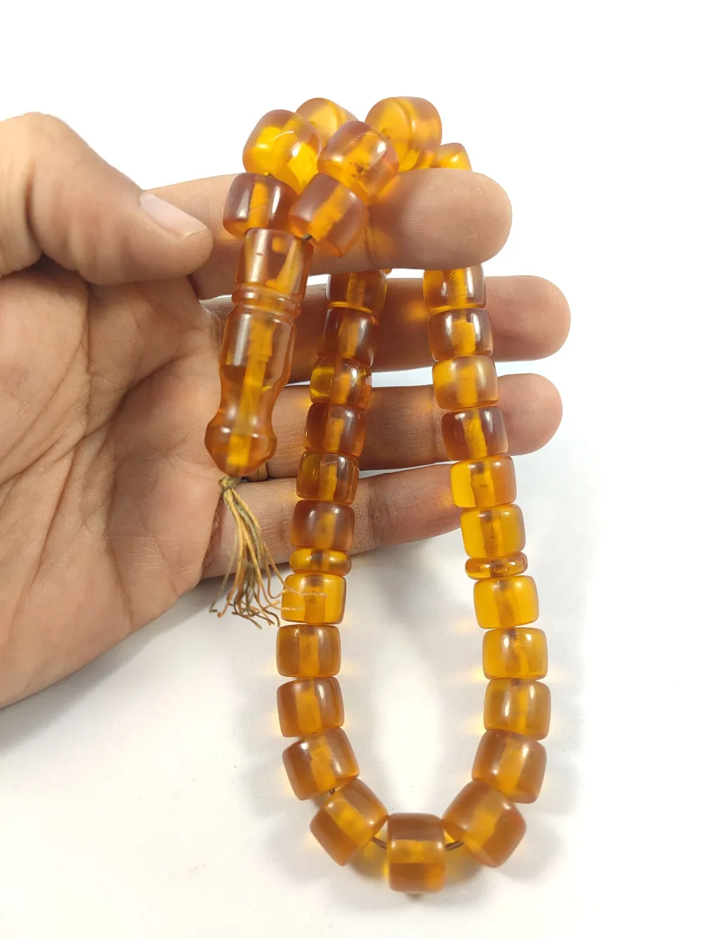 Başka Yerde Yok!!! Kelle Boy 48 Gr. Şeffaf Eski̇ İran Necef Baga küçük resim 5