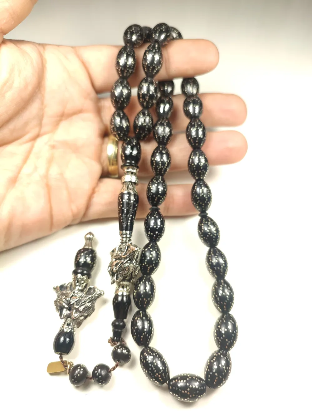 Başka Yerde Yok!!! Hali̇l Hi̇lmi̇ Usta Eseri̇ Gümüş Nakkaş Gümüş Çakım  Kuka küçük resim 4