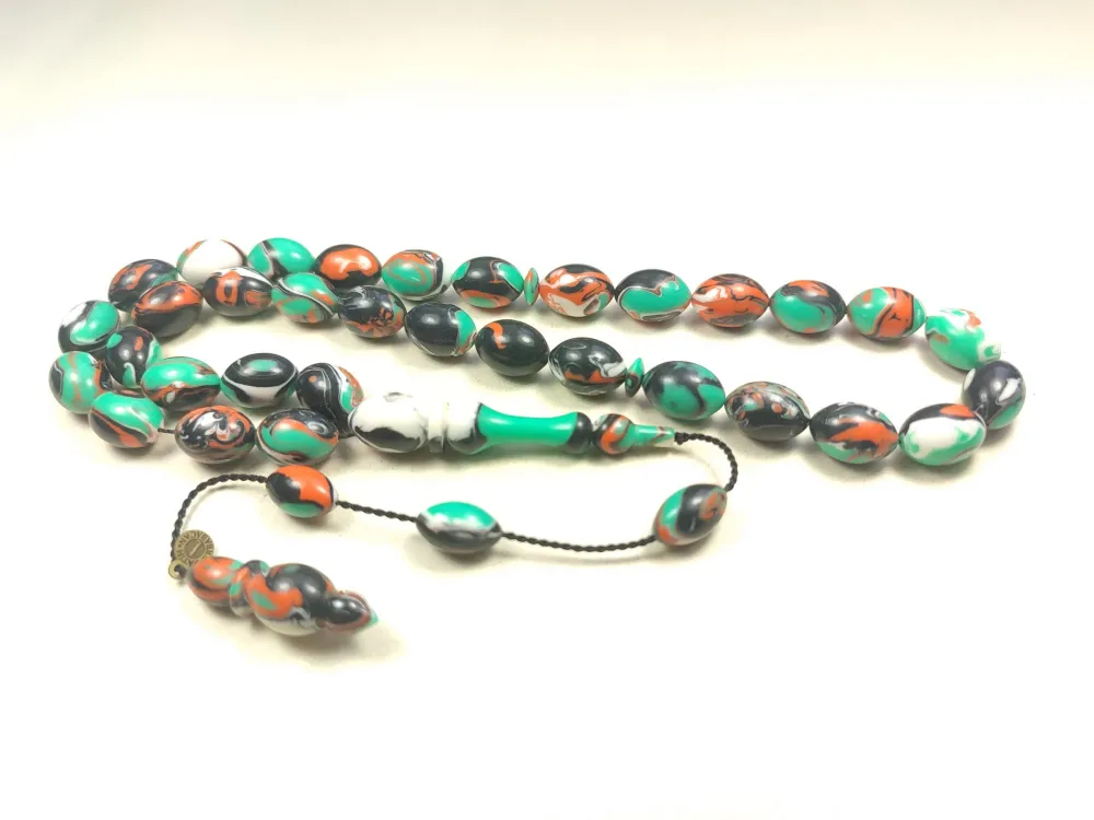 Fati̇h Erbabacan Usta İşi̇ İmzalı Mühürlü  Ari̇zona Fi̇ruze küçük resim 3