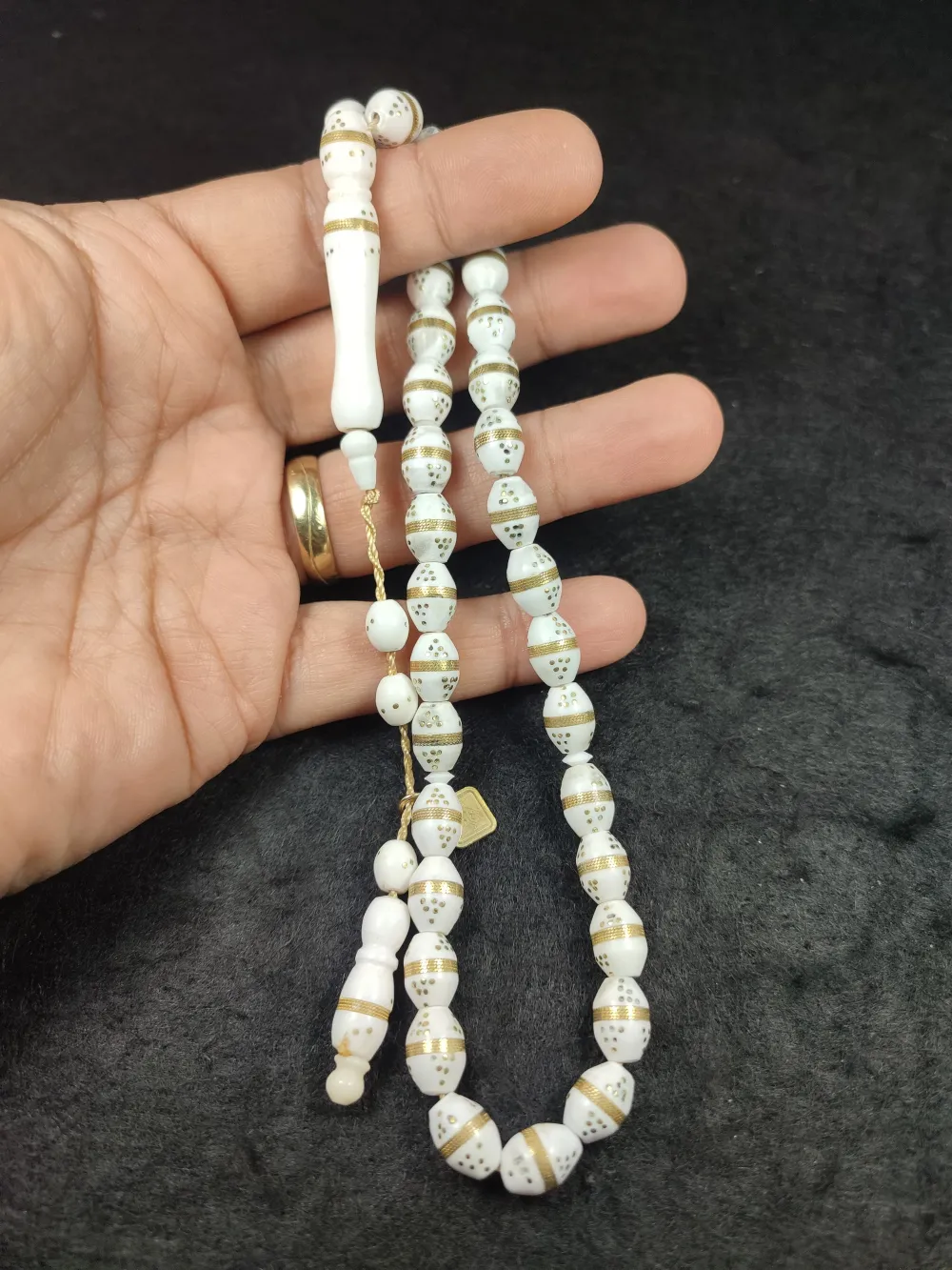 Hali̇l Hi̇lmi̇ Ustai̇şi̇ Gümüş Çakım Sarmal Deve Kemi̇ği̇ küçük resim 5