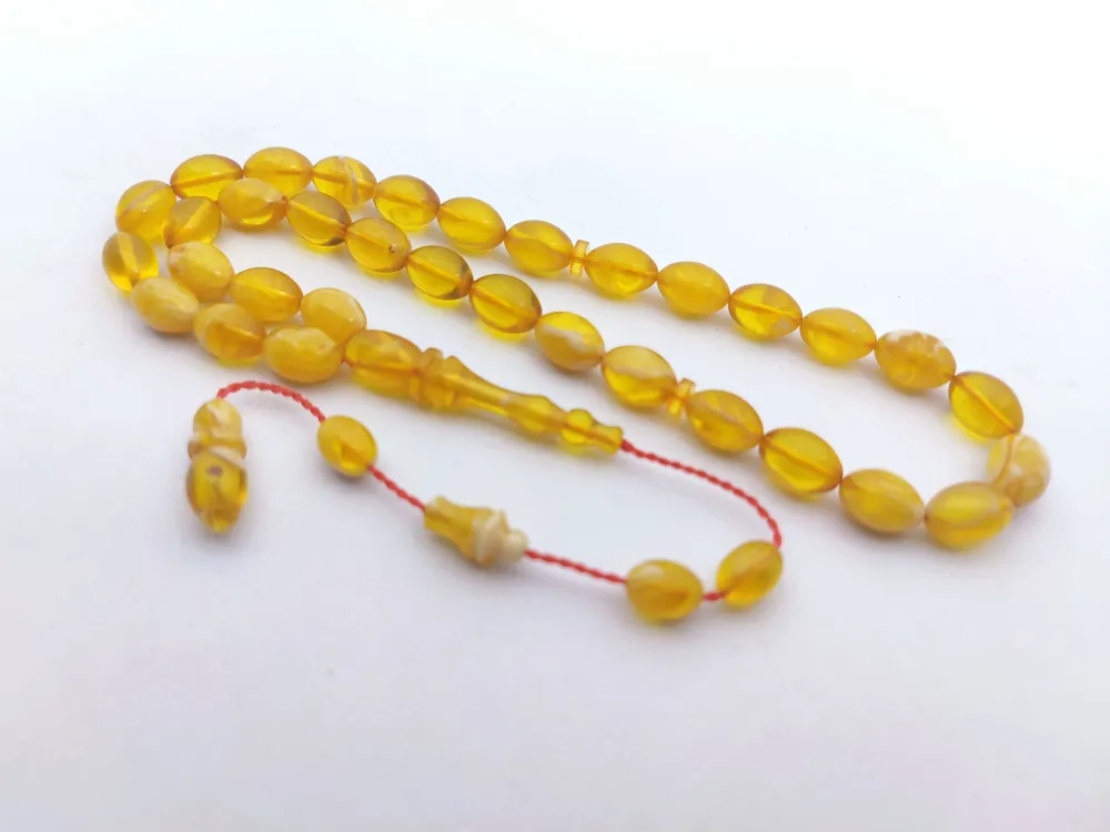 Ahmet Eryılmaz Usta Eseri̇ 0.6 Deli̇m Çi̇ft Ci̇lalı Alman Sıkma Kehri̇bar küçük resim 3