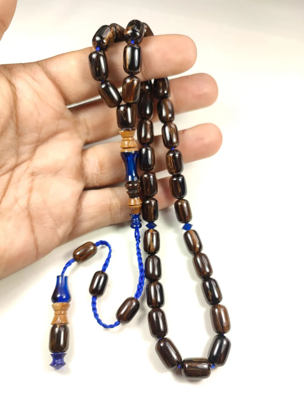 Emi̇ne Reşvani̇ Usta Eseri̇ İmame Hi̇tame Kuka Eski̇ Katali̇n Kombi̇nli̇ Sıkma Kehri̇bar  küçük resim 4