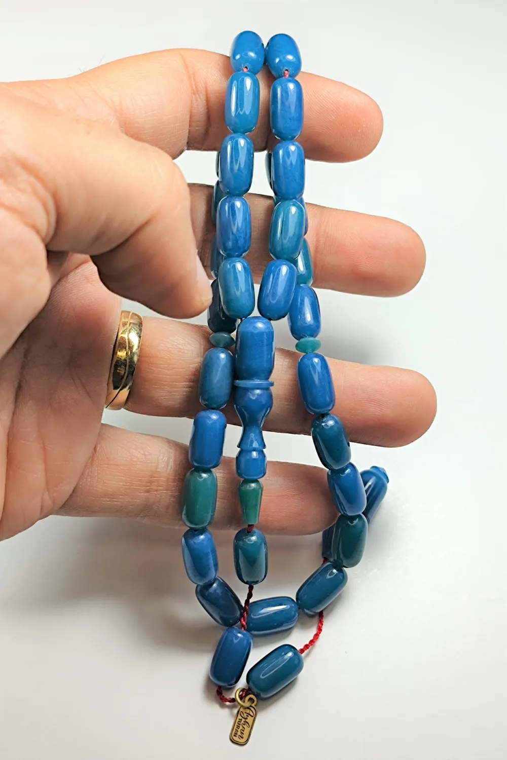 Ayhan Turan Usta İşi̇ İmzalı Mühürlü Sıkma Kehri̇bar küçük resim 5