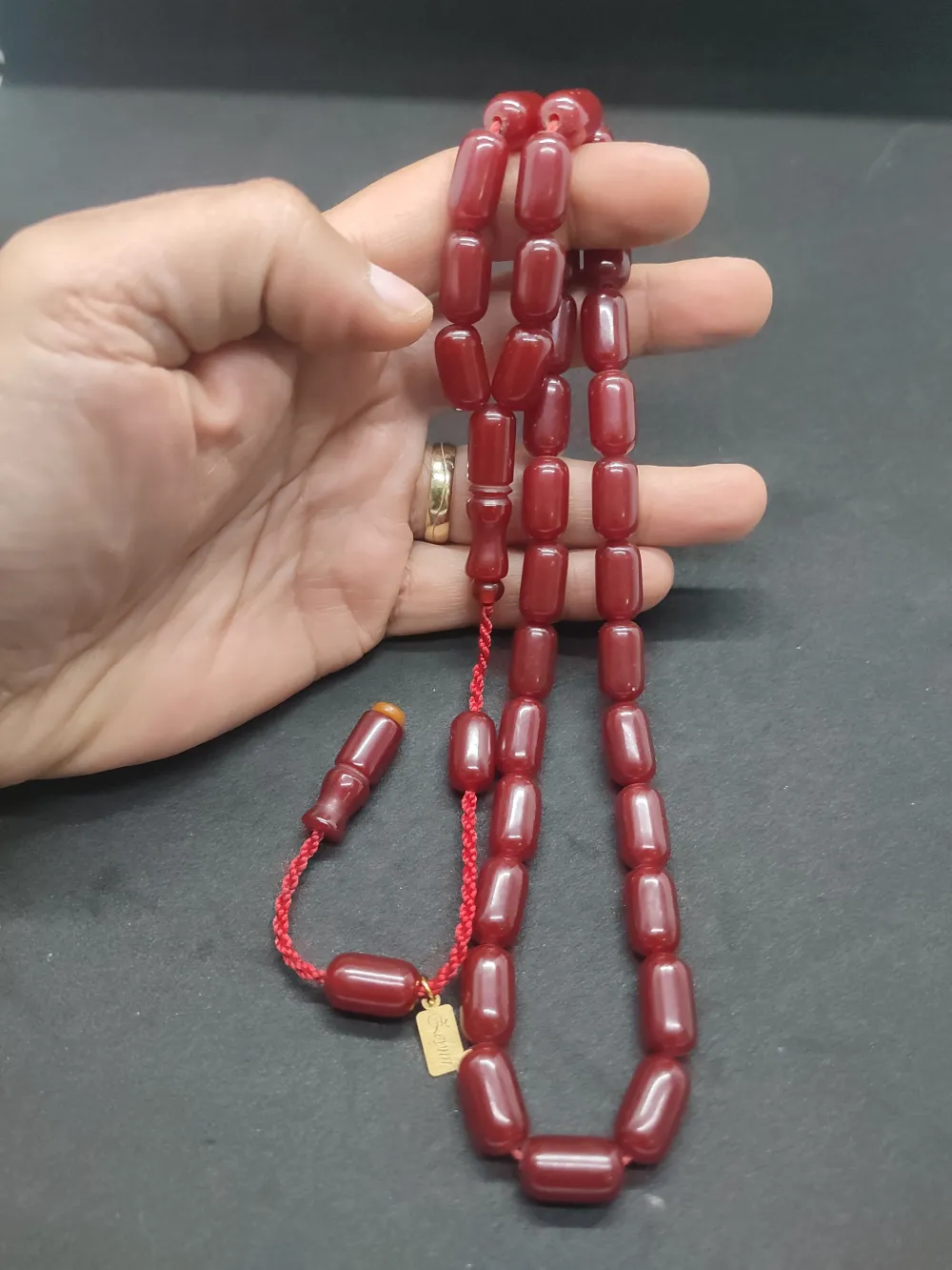 Ebu Zeyn Usta Eseri̇ İmzalı Dev Boy Eski̇ Usul Nakış Gi̇bi̇ Alman Faturan küçük resim 4