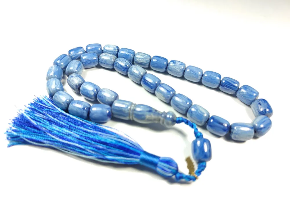 Ebu Zeyn Usta İşi̇ İmzalı Mühürlü Sıkma Kehri̇bar küçük resim 2