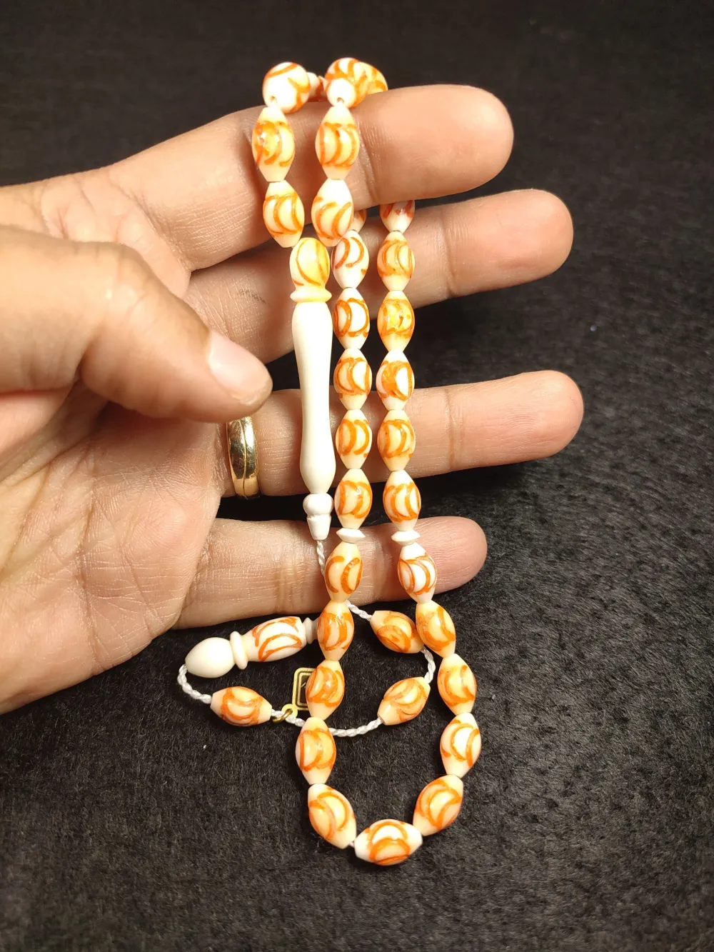 İskeçeli̇ Cemi̇l Usta İşi̇ İmzalı Mi̇neli̇ Deve Kemi̇ği̇ küçük resim 4