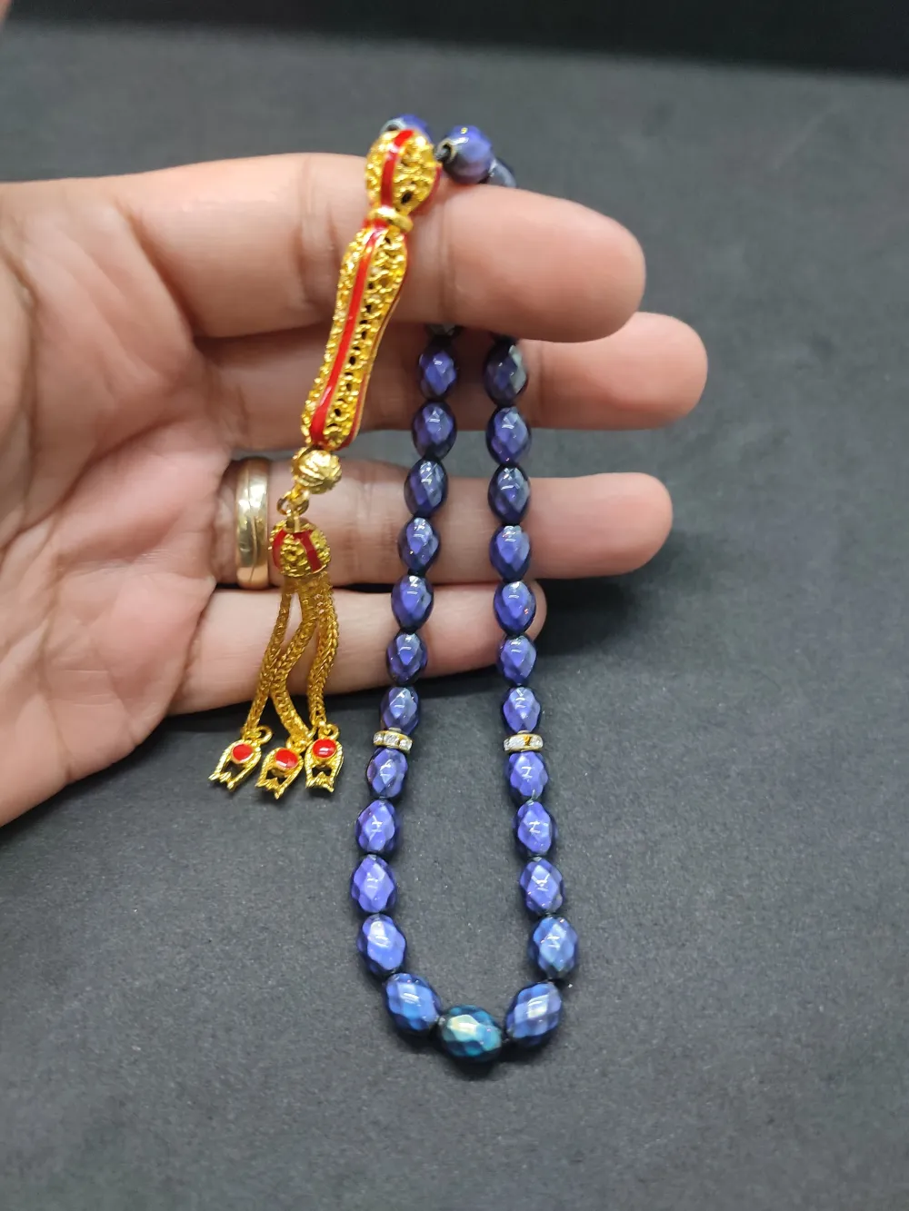 Telkari̇ Püskül Kombi̇nli̇ El Isısına Göre 7 Renk Deği̇şti̇ren Hi̇s Taşı küçük resim 5