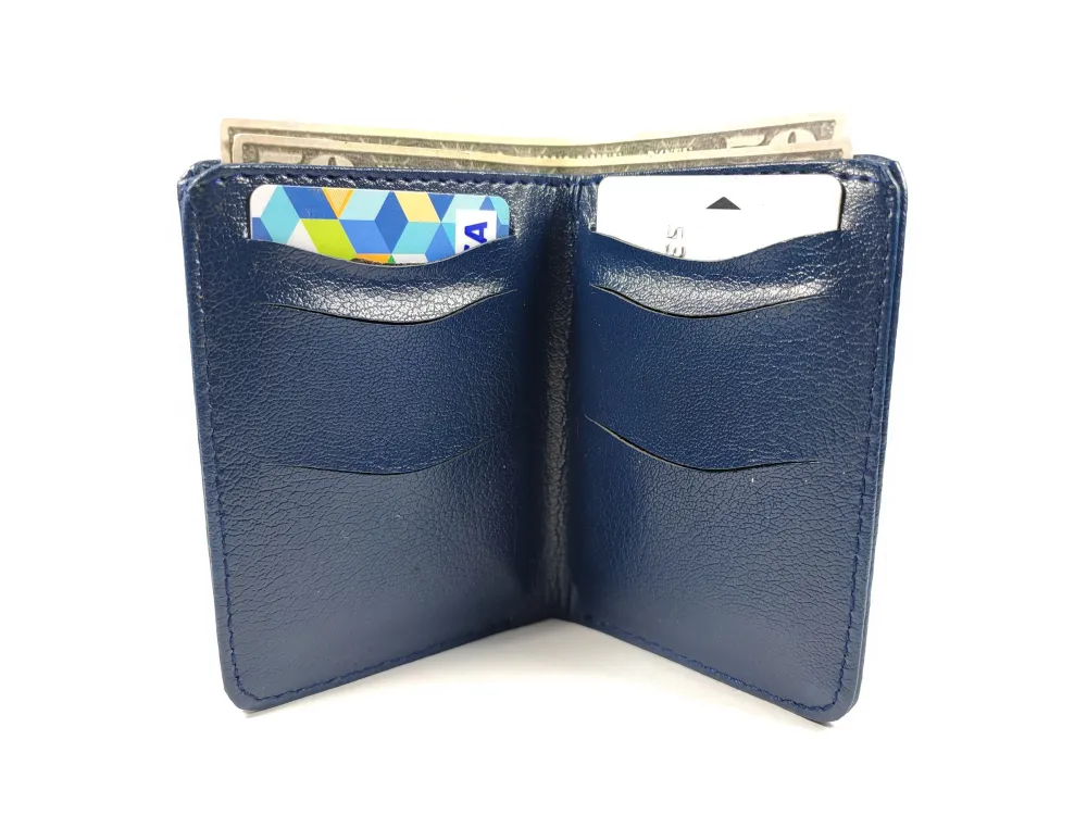 Hedi̇ye Kutulu Şık Deri̇ Cüzdan Kartlık Ve Kağıt Para Bölmeli̇ küçük resim 2