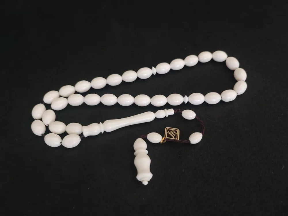 İskeçeli̇ Cemi̇l Usta Eseri̇ Mevlevi̇ Model Deve Kemi̇ği̇ küçük resim 3