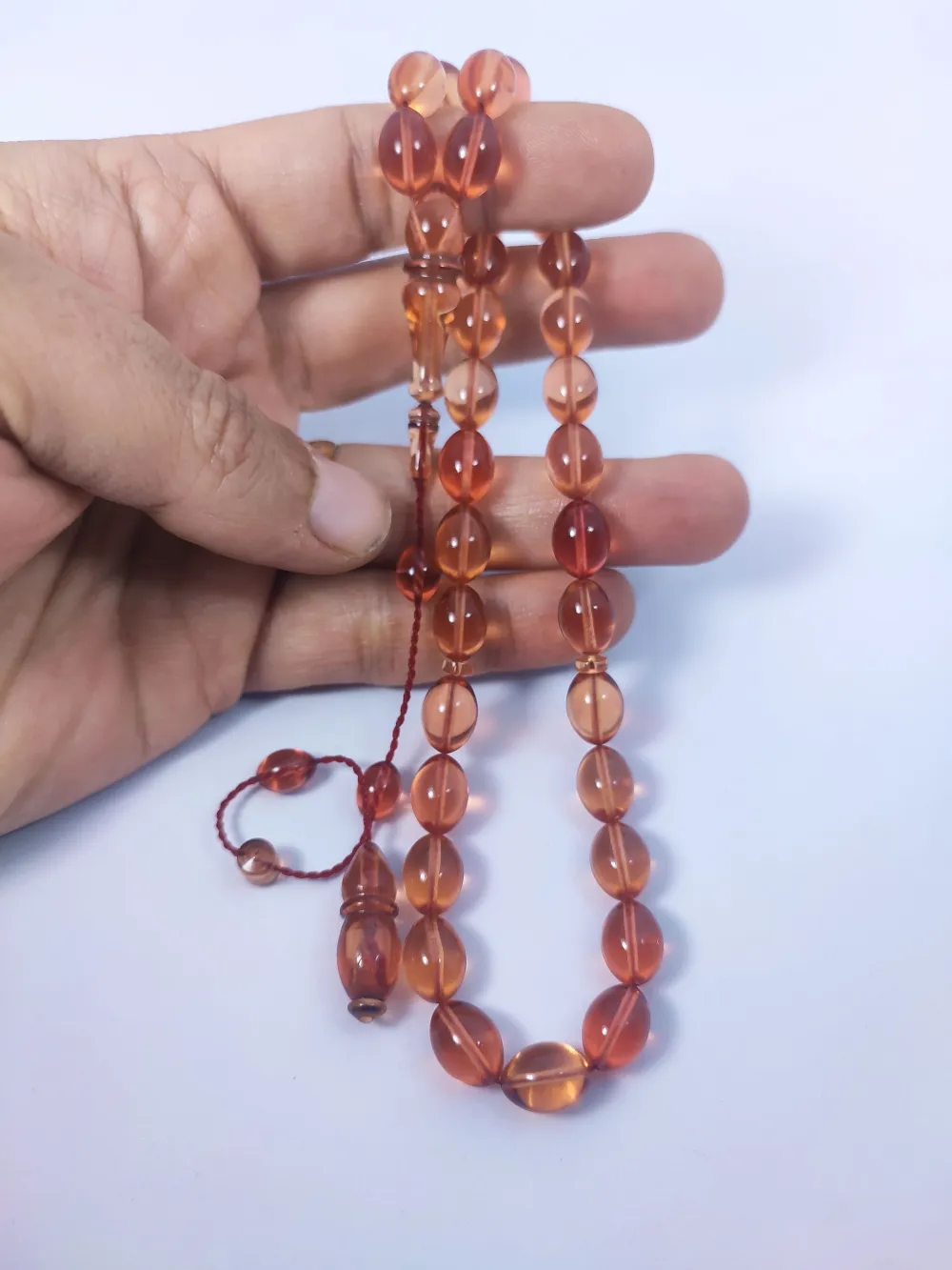 Muhammed Taci̇r Usta Eseri̇ 0.6 Deli̇m Çi̇ft Ci̇lalı Alman Zar Kehri̇bar küçük resim 5