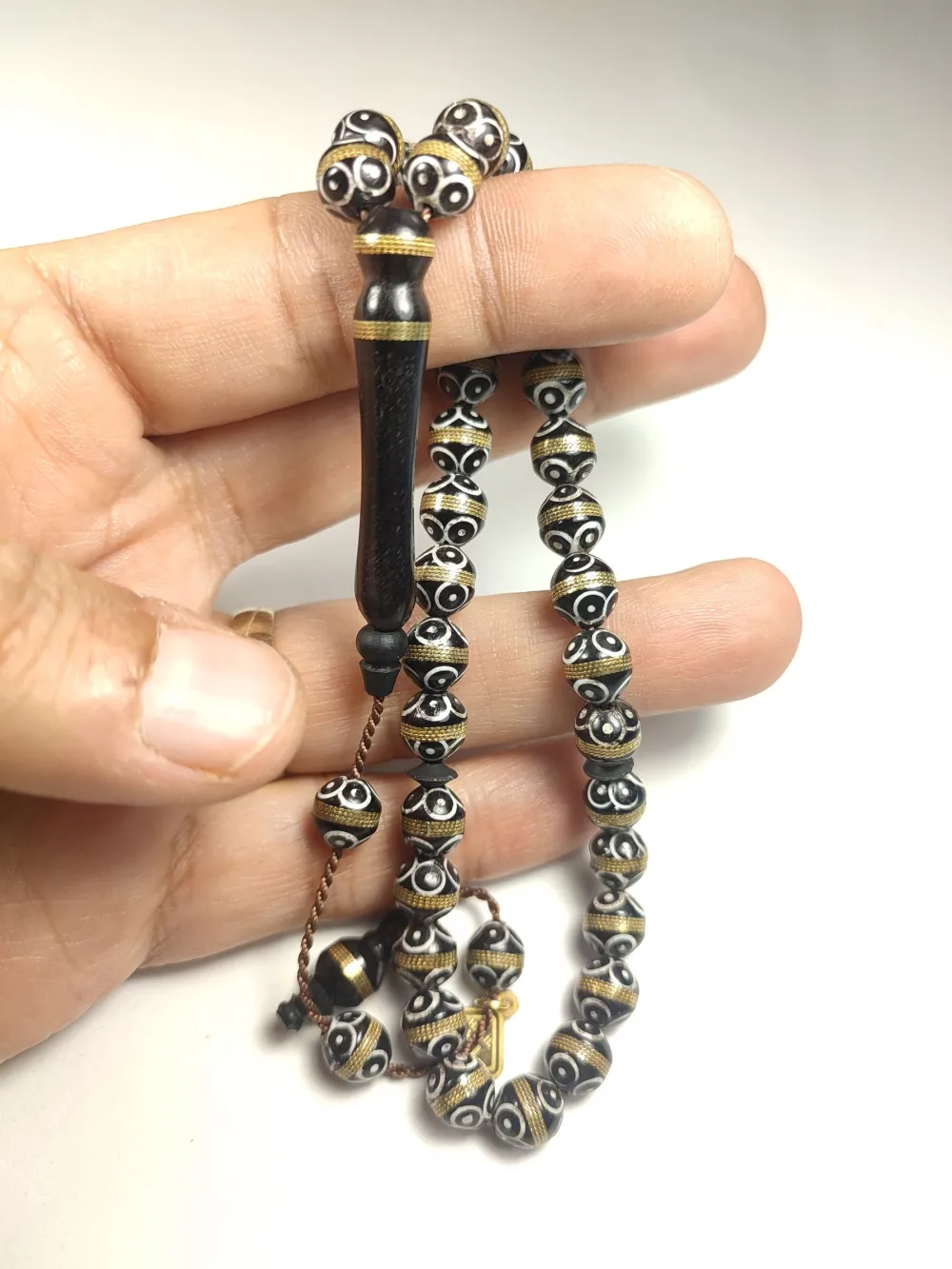 Hali̇l Hi̇lmi̇ Usta İşi̇ İmzalı Mi̇neli̇ Sarmal Kuka küçük resim 4