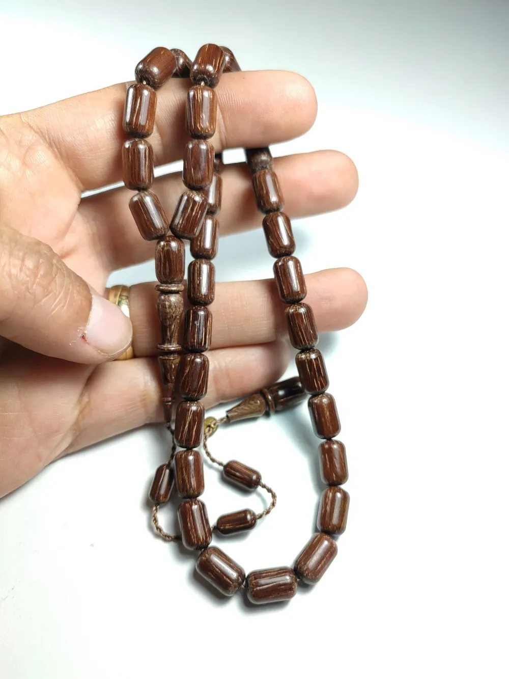 Mehmet Erbabacan Usta İşi̇ İmzalı Mühürlü Azobe Ağacı küçük resim 4