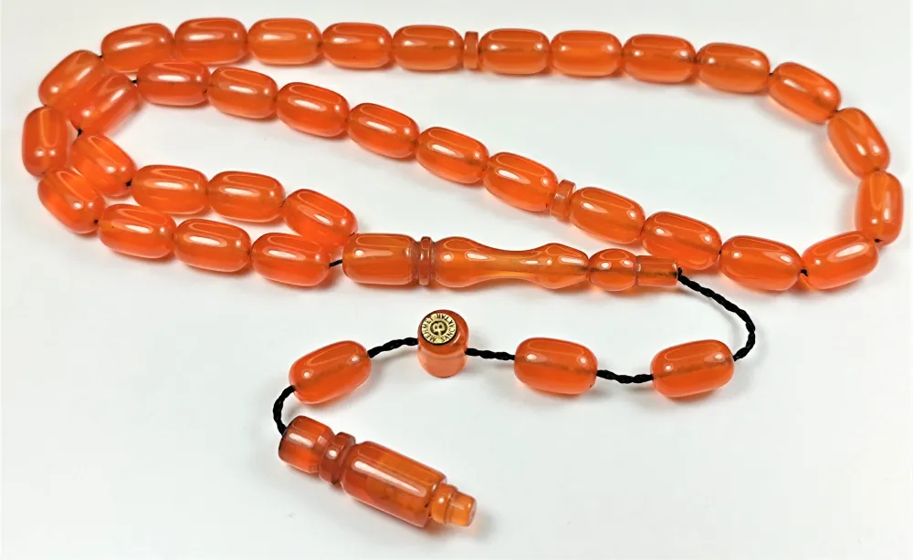 Mehmet Sancaktar Usta İşi̇ İmzalı Mühürlü Zar Kehri̇bar küçük resim 3