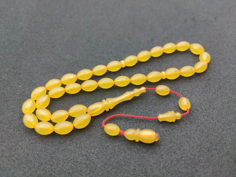 Ahmet Eryılmaz Usta Eseri̇ 0.6 Deli̇m Çi̇ft Ci̇lalı Alman Sıkma Kehri̇bar küçük resim 3