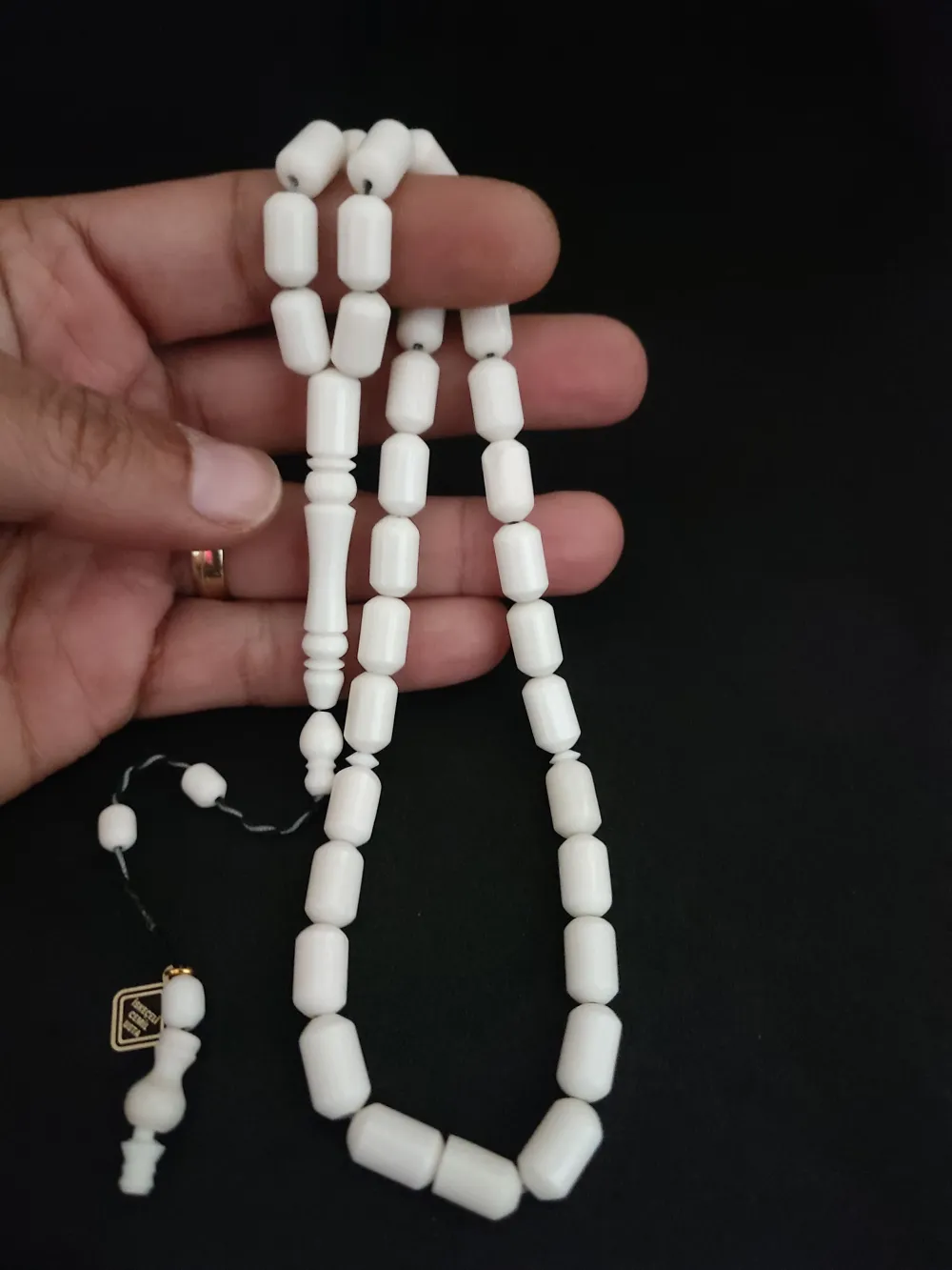 İskeçeli̇ Cemi̇l Usta Eseri̇ Sülün İmame Çi̇ft Ci̇la  Deve Kemi̇ği̇ küçük resim 5